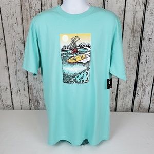Lost Mens Xl Short Sleeve Surf Tshirt 